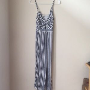 American Eagle Striped Jumpsuit